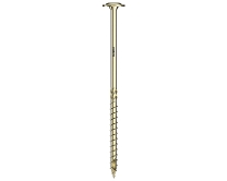 Шуруп Paneltwistec с тарельчатой головкой; желтая оцинковка; TX40 EuroTec 8,0x320 мм (50шт.)