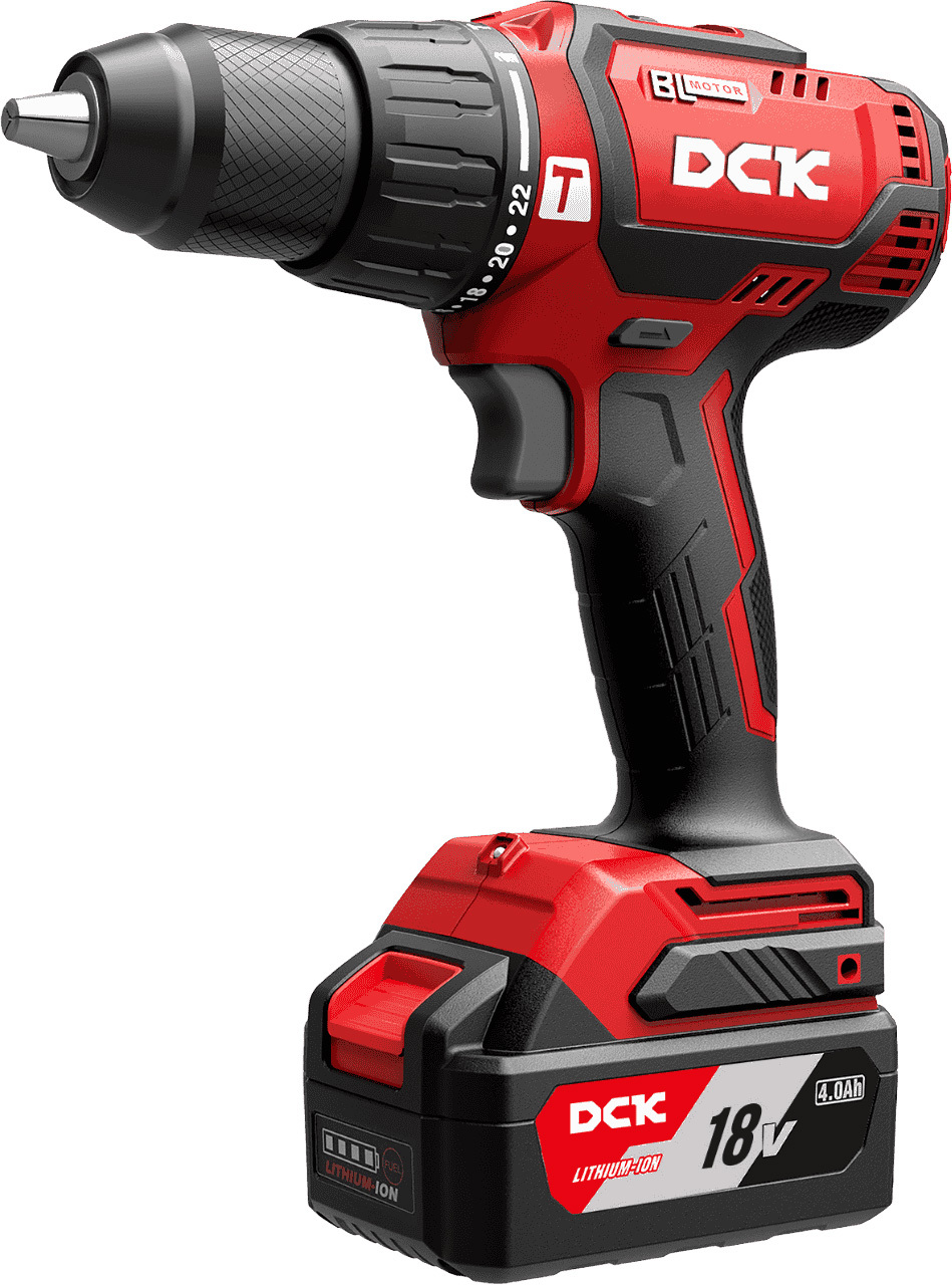 Дрель-шуруповерт аккум бесщеточная KDJZ05-13 18в, 2*4А/ч, 60нм, кейс Дрель-шуруповерт аккум бесщеточная KDJZ05-13 18в, 2*4А/ч, 60нм, кейс